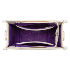 NC-LSU006BG  Louisiana State University Fighting Tigers Crossbody Bag -Beige