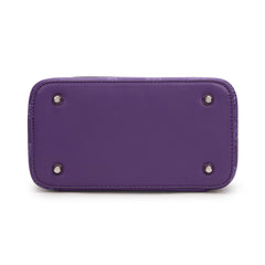 NC-LSU007PP   Louisiana State University Vanity Top Handle-Bag -Purple
