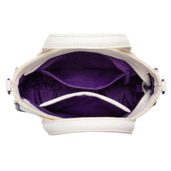 NC-LSU014BG Louisiana State University Fighting Tigers Tote/Crossbody Bag - Beige