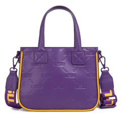 NC-LSU014PP Louisiana State University Fighting Tigers Tote/Crossbody Bag - Purple