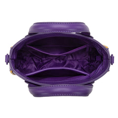 NC-LSU014PP Louisiana State University Fighting Tigers Tote/Crossbody Bag - Purple