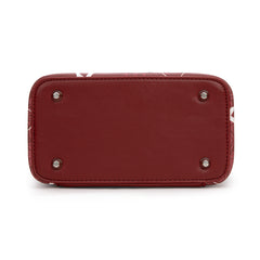 NC-OU007BDY  University of Oklahoma Sooners  Vanity Top Handle-Bag -Burgundy