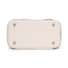 NC-OU007BG    University of Oklahoma Sooners  Vanity Top Handle-Bag -Beige