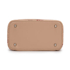 NC-OU007TN   University of Oklahoma Sooners  Vanity Top Handle-Bag -Tan