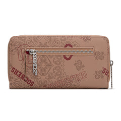 NC-OU011TN  University of Oklahoma Sooners Wallet/Wristlet - Tan
