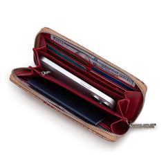 NC-OU011TN  University of Oklahoma Sooners Wallet/Wristlet - Tan