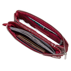 NC-OU013BDY University of Oklahoma Sooners Wallet/Wristlet - Burgundy