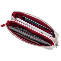 NC-OU013BG  University of Oklahoma Sooners Wallet/Wristlet - Beige