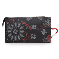 NC-OU013BK   University of Oklahoma Sooners Wallet/Wristlet- Black