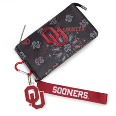 NC-OU013BK   University of Oklahoma Sooners Wallet/Wristlet- Black