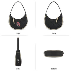 NC-OU017  University of Oklahoma Sooners Hobo Bag
