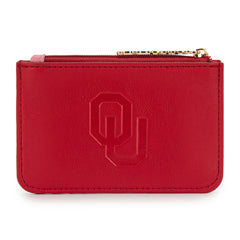 NC-OU021BDY University of Oklahoma Sooners Zip Card Case-Burgundy