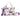 NC-TCU007BG Texas Christian University Horned Frogs Vanity Top Handle-Bag - Beige