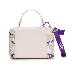 NC-TCU007BG  Texas Christian University Horned Frogs Vanity Top Handle-Bag -Beige