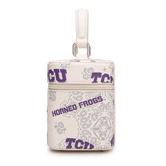 NC-TCU007BG  Texas Christian University Horned Frogs Vanity Top Handle-Bag -Beige