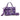 NC-TCU007PP Texas Christian University Horned Frogs Vanity Top Handle-Bag - Purple