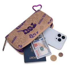 NC-TCU011KH  Texas Christian University Horned Frogs Wallet/Wristlet- Khaki