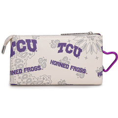 NC-TCU013BG  Texas Christian University Horned Frogs Wallet/Wristlet- Beige