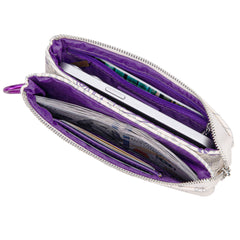 NC-TCU013BG  Texas Christian University Horned Frogs Wallet/Wristlet- Beige