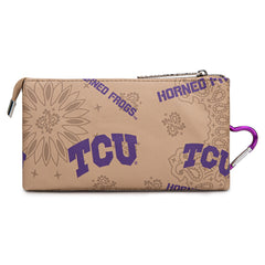 NC-TCU013KH Texas Christian University Horned Frogs Wallet/Wristlet- Khaki