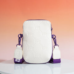 NC-TCU015BG   Texas Christian University Horned Frogs Crossbody Bag -Beige