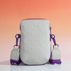 NC-TCU015GY Texas Christian University Horned Frogs Crossbody Bag -Grey