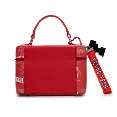 NC-TTU007RD  Texas Tech University Red Raiders Vanity Top Handle-Bag -Red