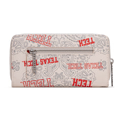 NC-TTU011BG  University of Texas Tech Red Raiders Wallet/Wristlet- Beige