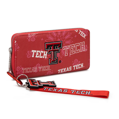 NC-TTU011RD University of Texas Tech Red Raiders Wallet/Wristlet- Red