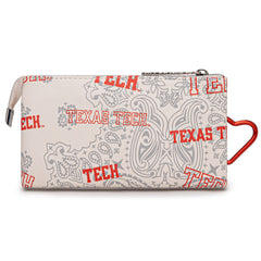 NC-TTU013BG University of Texas Tech Red Raiders Wallet/Wristlet- Beige