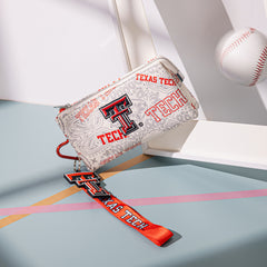 NC-TTU013BG University of Texas Tech Red Raiders Wallet/Wristlet- Beige