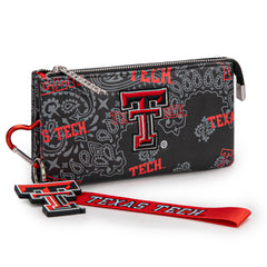 NC-TTU013BK   University of Texas Tech Red Raiders Wallet/Wristlet- Black