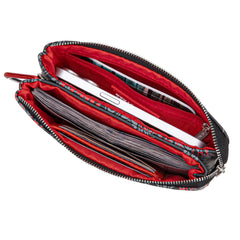 NC-TTU013BK   University of Texas Tech Red Raiders Wallet/Wristlet- Black