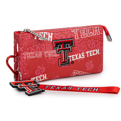 NC-TTU013RD  University of Texas Tech Red Raiders Wallet/Wristlet- Red