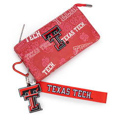 NC-TTU013RD  University of Texas Tech Red Raiders Wallet/Wristlet- Red