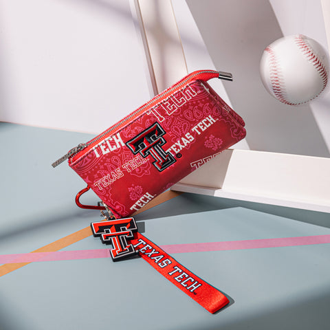 NC-TTU013RD  University of Texas Tech Red Raiders Wallet/Wristlet- Red