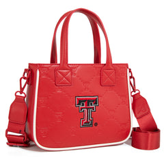 NC-TTU014RD  University of Texas Tech Red Raiders Tote/Crossbody Bag -Red