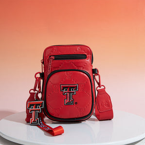 NC-TTU015RD Texas Tech University Red Raiders Crossbody Bag - Red