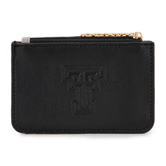 NC-TTU021BK  University of Texas Tech Red Raiders Zip Card Case-Black