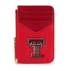 NC-TTU021RD University of Texas Tech Red Raiders Zip Card Case-Red