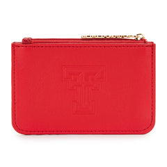 NC-TTU021RD University of Texas Tech Red Raiders Zip Card Case-Red