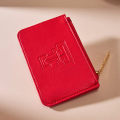 NC-TTU021RD University of Texas Tech Red Raiders Zip Card Case-Red