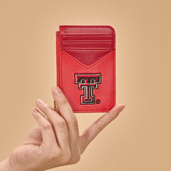 NC-TTU021RD University of Texas Tech Red Raiders Zip Card Case-Red