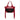 NFL-HB-ARZ-011 Arizona Cardinals Two-Tone Fringe Hobo Tote Bag