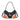 NFL-HB-DEN-009 Denver Broncos Rivet Baguette Shoulder Bag