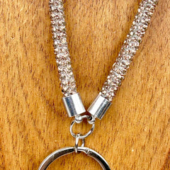 NKS230702-20 Montana West Crystal Lanyard