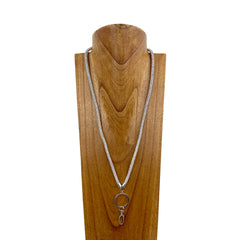 NKS230702-20 Montana West Crystal Lanyard