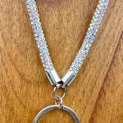 NKS230702-20 Montana West Crystal Lanyard