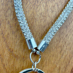 NKS230702-20 Montana West Crystal Lanyard