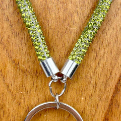 NKS230702-20 Montana West Crystal Lanyard